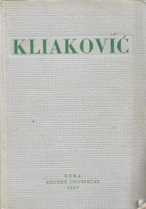 jozo kliaković: texto de giorgio de chirico