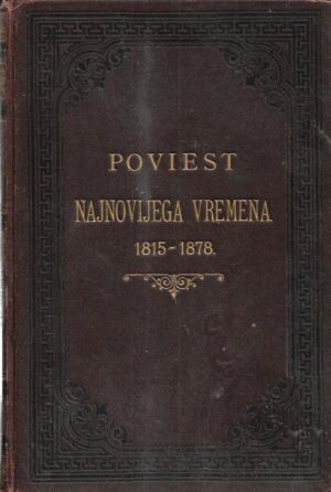 ivan rabar: poviest najnovijega vremena 1815.-1878.