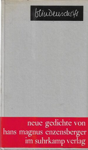 hans magnus enzensberger: blindenschrift