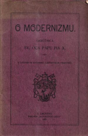 papa pio x.: o modernizmu - okružnica sv. oca pape pija x.