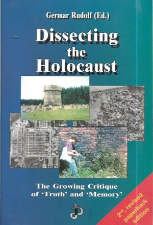 germar rudolf (ur.): dissecting the holocaust