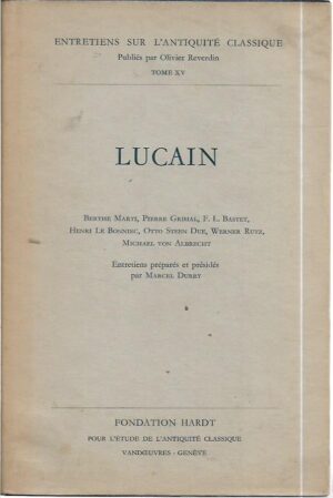 marcel durry (ur.): lucain