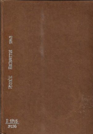 vjekoslav vrančić: hochverrat