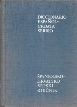 vojmir vinja, ratibor musanić: Španjolsko-hrvatskosrpski rječnik