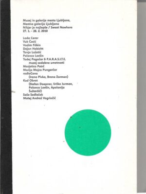 nikjer je najlepše / sweet nowhere