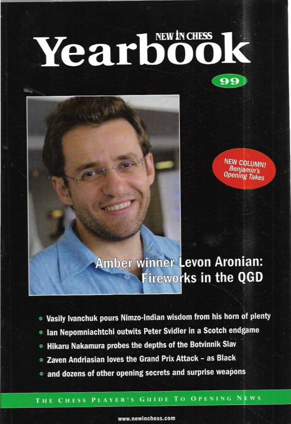 new in chess 9: amber winner levon aronian: fireworks in the qgd