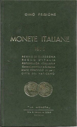 gino frisione: monete italiane 1975