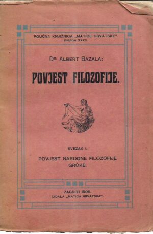 albert bazala: povjest filozofije