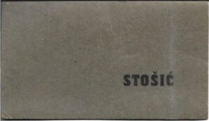 josip stošić: acta navigationis rei publicae ragusae (s potpism autora)