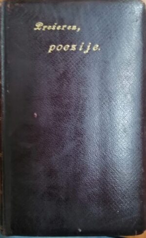 prešeren: poezije