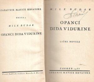 Mile Budak: Opanci dida Vidurine