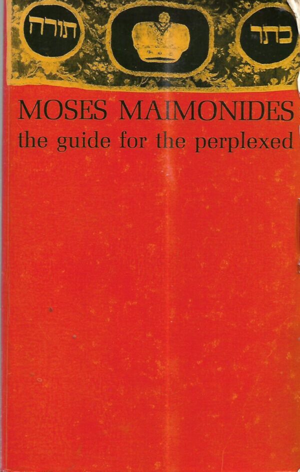 moses maimonides: the guide for the perplexed