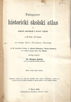 f. w. putzgerov: historički školski atlas