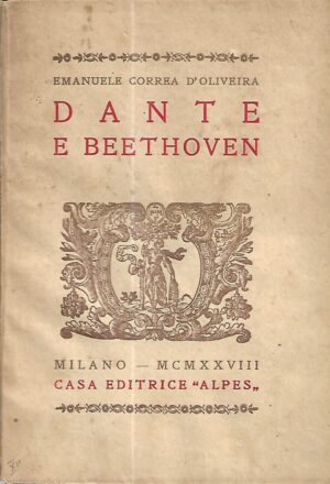 emanuele correa d'oliveira: dante e bethoven