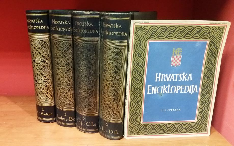 mate ujević (gl.ur.): hrvatska enciklopedija i-iv