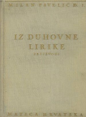 Milan Pavelić D. I.: Iz duhovne lirike - prijevodi