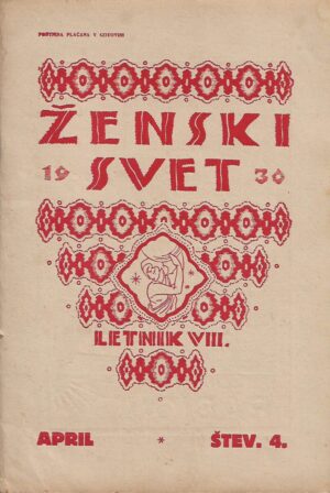 Ženski svet - letnik - viii - april - štev. 4.