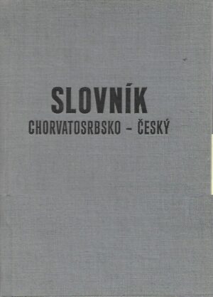 otto sobotka: slovnik chrvatosrbsko-česky
