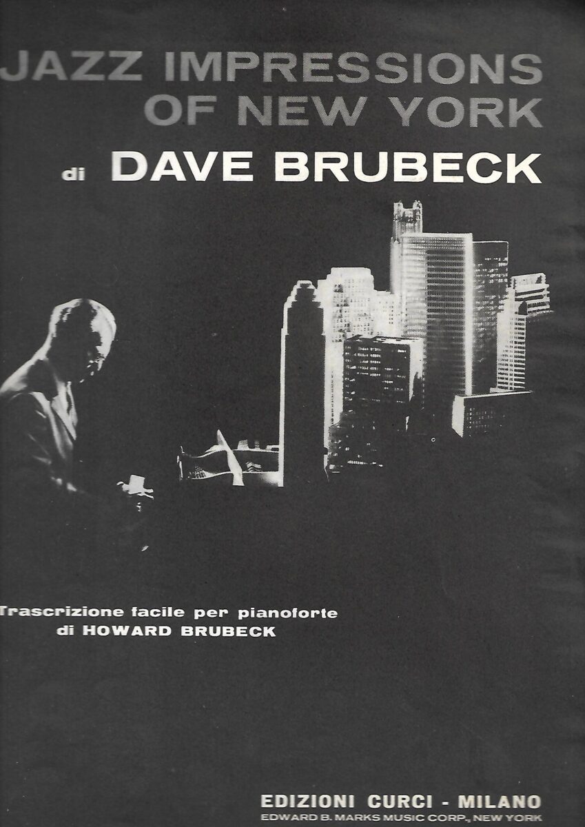 jazz impressions of new york di dave brubeck