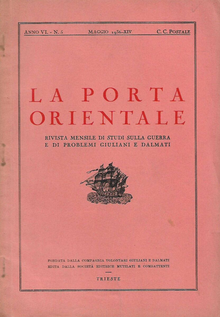 la porta orientale, anno vi, n. 5, 1936.
