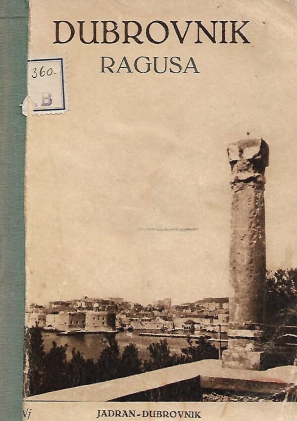 dubrovnik - ragusa, stari turistički vodič na njemačkom jeziku
