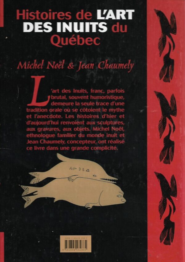 michel noel, jean chaumely: histoires de l'art des inuits du quebec