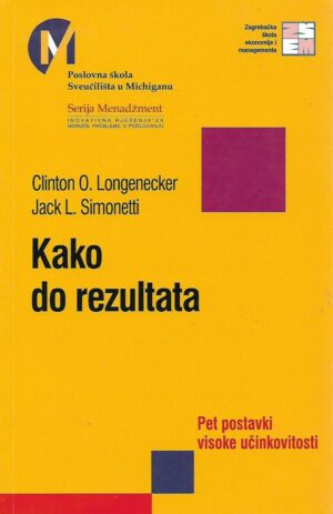 clinton o. longenecker, jack l. simonetti: kako do rezultata