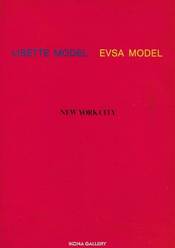 lisette model- evsa model - new york city - fotografie e pitture 1984