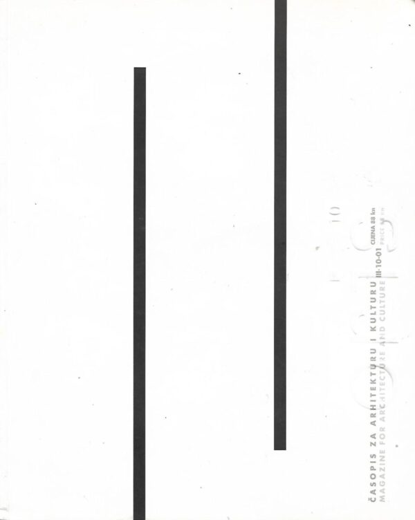 oris - časopis za arhitekturu i kulturu - vol iii - broj 10 - god.2001.