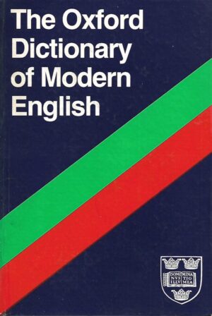 the oxford dictionary of modern english