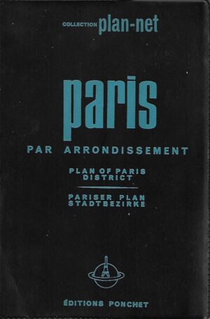 paris par arrondissement - plan of paris district