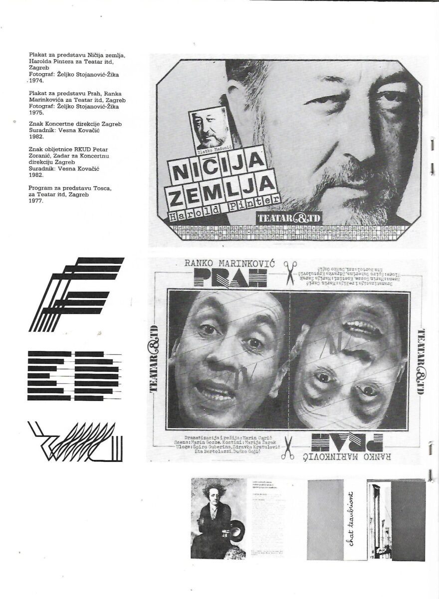 Željko borčić, portfolio, galerija karas, od 12. 04. do 26. 04. 1984.