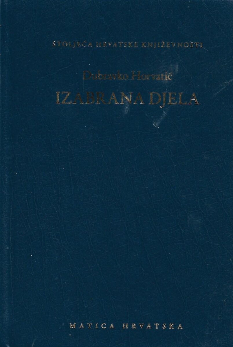 Dubravko Horvatić: Izabrana djela