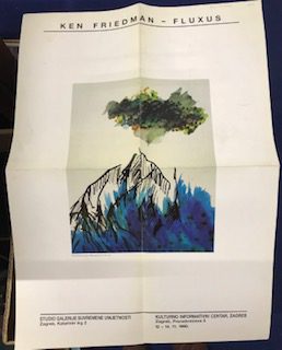izložba ken friedman - fluxus, plakat