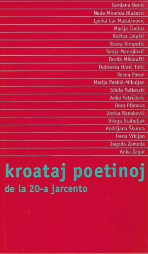 Kroataj poetinoj de la 20-a jarcento - Eta antologio