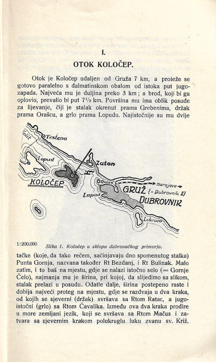 vicko lisičar: koločep, nekoć i sada
