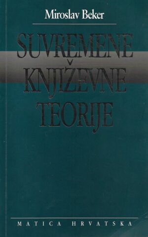 Miroslav Beker: Suvremene književne teorije