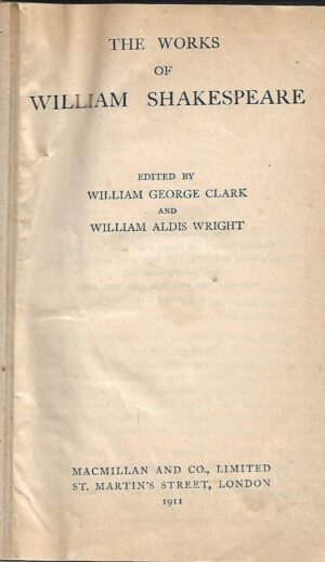 Clark i Wright (ur.): The works of William Shakespeare