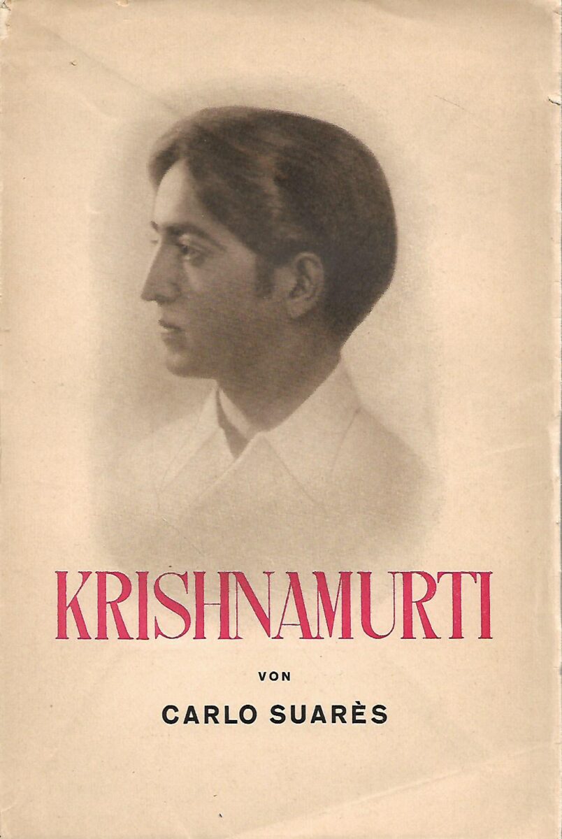 Carlo Suares: Krishnamurti