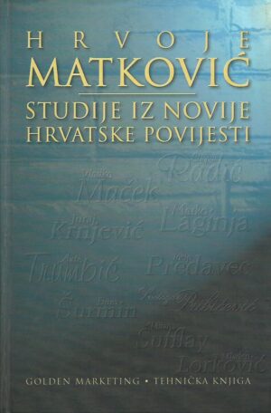 Hrvoje Matković: Studije iz novije hrvatske povijesti (potpis autora)