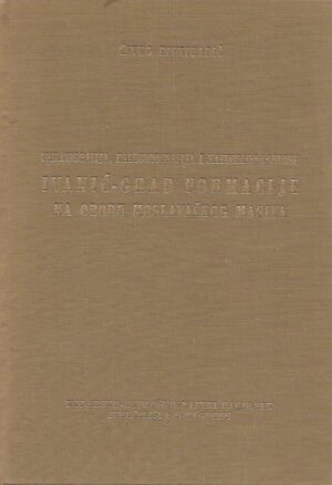 Živko Pletikapić: Stratigrafija, paleologija i naftoplinonosnost - Ivanić-Grad formacije - na obodu Moslavačkog masiva