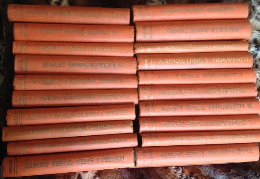 August Šenoa komplet knjiga 1-19 naklada Binoza - Slika 2