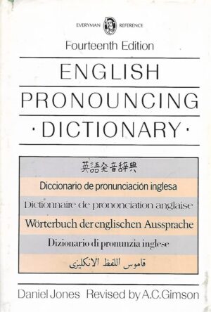 Daniel Jones: English Pronouncing Dictionary