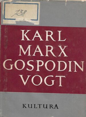Karl Marx: Gospodin Vogt