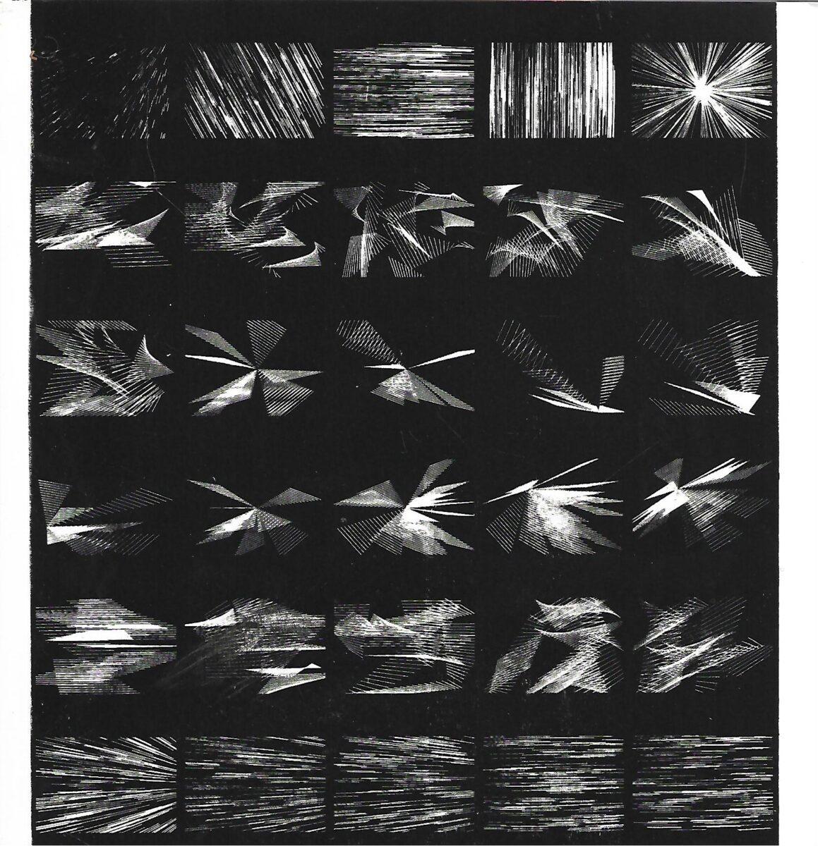 Tomislav Mikulić kompjuterom - filmovi, multivision, plotting, crteži, serigrafija - katalog 1976. - Slika 7