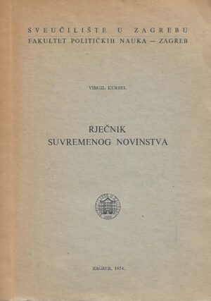 Virgil Kurbel: Rječnik suvremenog novinstva