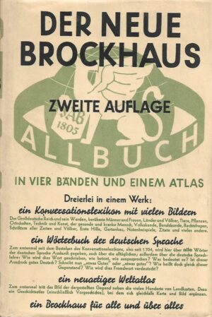 Der neue Brockhaus in vier Bänden (Zweite Auflage)