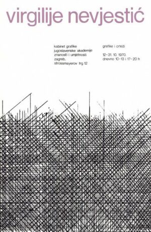 Ivan Picelj: Virgilije Nevjestić - plakat