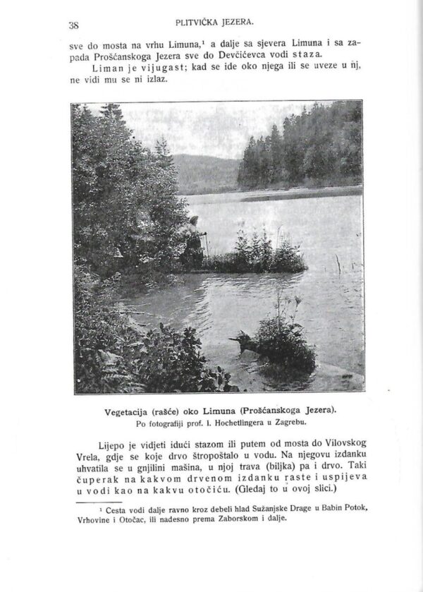 dragutin franić: plitvička jezera i njihova okolica - pretisak izdanja iz 1910. godine