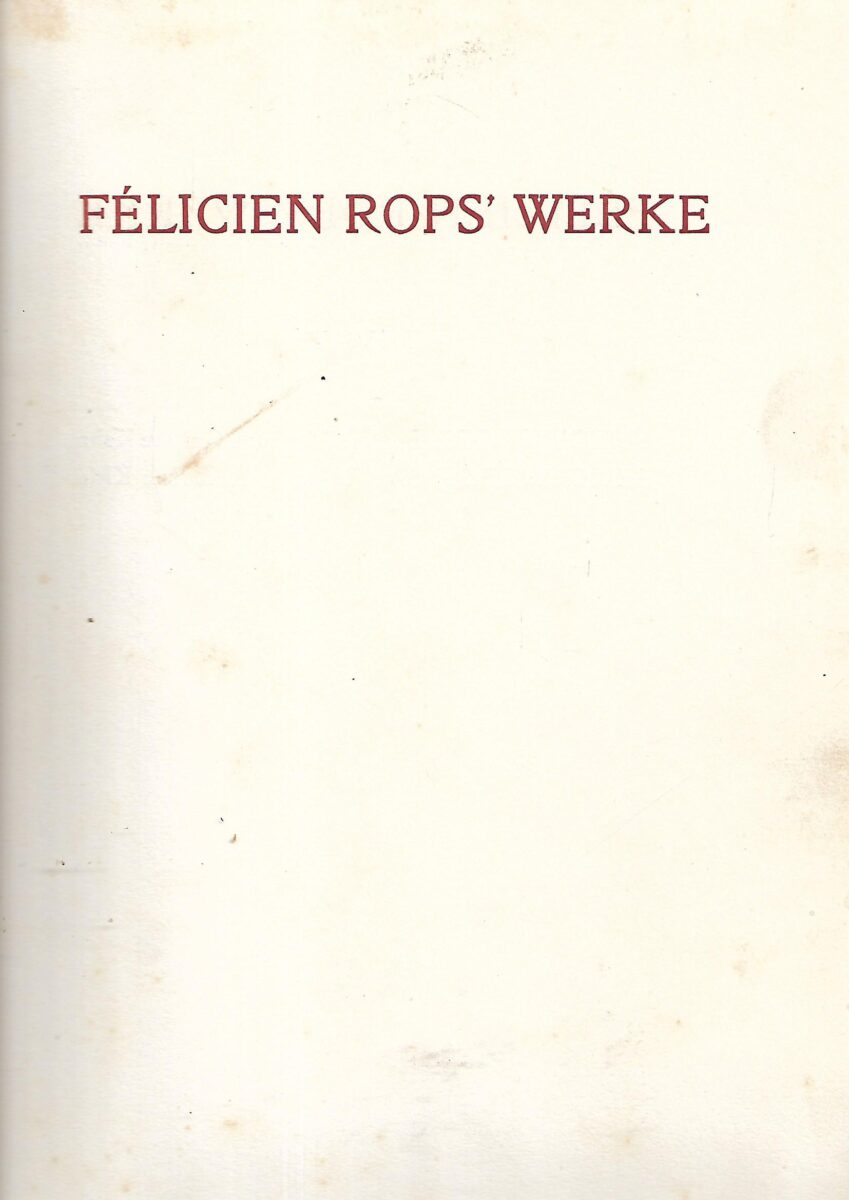 Felicien Rops' Werke Band 1 - Slika 2